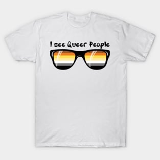 Bear Pride Sunglasses - Queer People T-Shirt